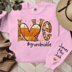Lofaris Personalized Love grandmalife Autumn CL01 Sweatshirt