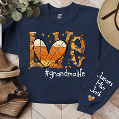 Lofaris Personalized Love grandmalife Autumn CL01 Sweatshirt