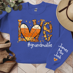 Lofaris Personalized Love grandmalife Autumn CL01 Sweatshirt