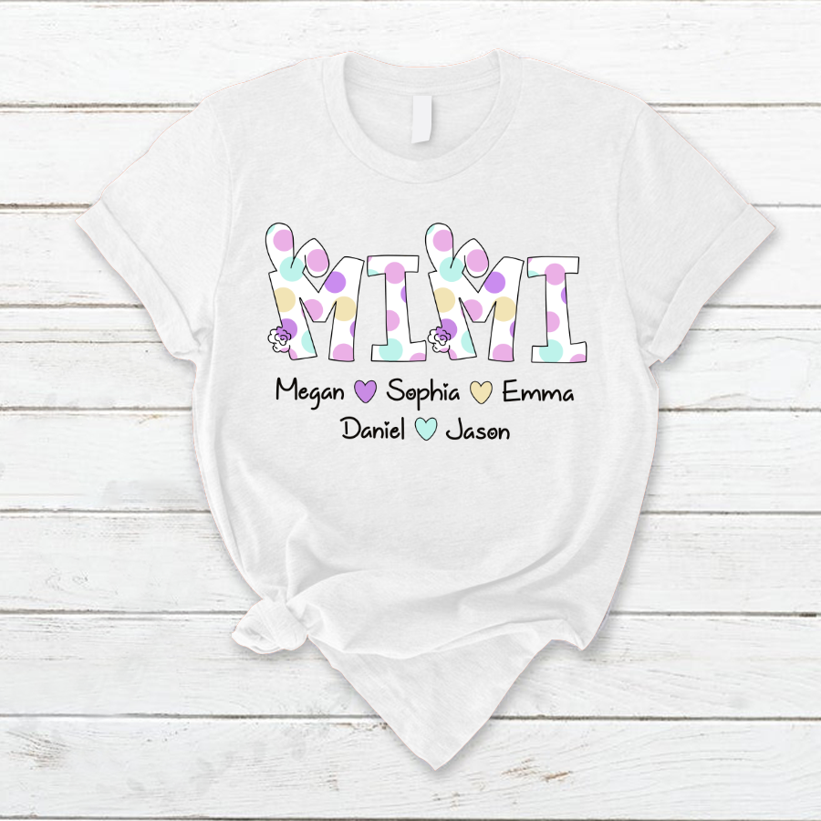 Lofaris Personalized Lovely Mimi Bunny Easter Days T-Shirt
