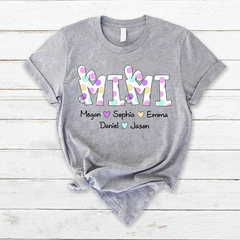 Lofaris Personalized Lovely Mimi Bunny Easter Days T-Shirt