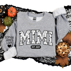 Lofaris Personalized Mimi Est Halloween Grandkids Sweatshirt