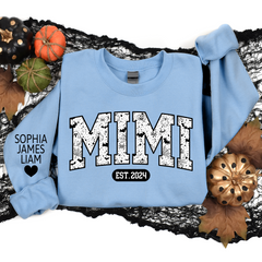 Lofaris Personalized Mimi Est Halloween Grandkids Sweatshirt