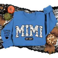 Lofaris Personalized Mimi Est Halloween Grandkids Sweatshirt