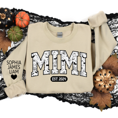 Lofaris Personalized Mimi Est Halloween Grandkids Sweatshirt