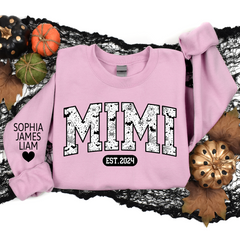 Lofaris Personalized Mimi Est Halloween Grandkids Sweatshirt