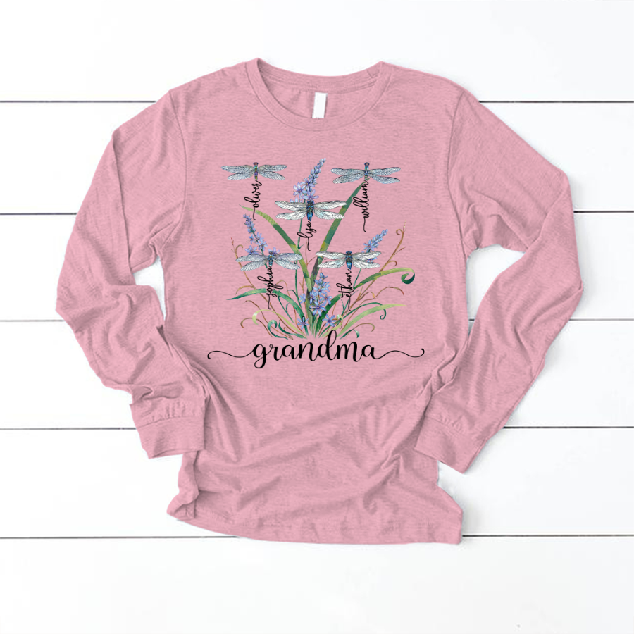 Lofaris Personalized Mother¡¯s Day Gift Dragonfly Longsleeves