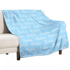 Lofaris Personalized Name Blanket Abstract Ground For Gift