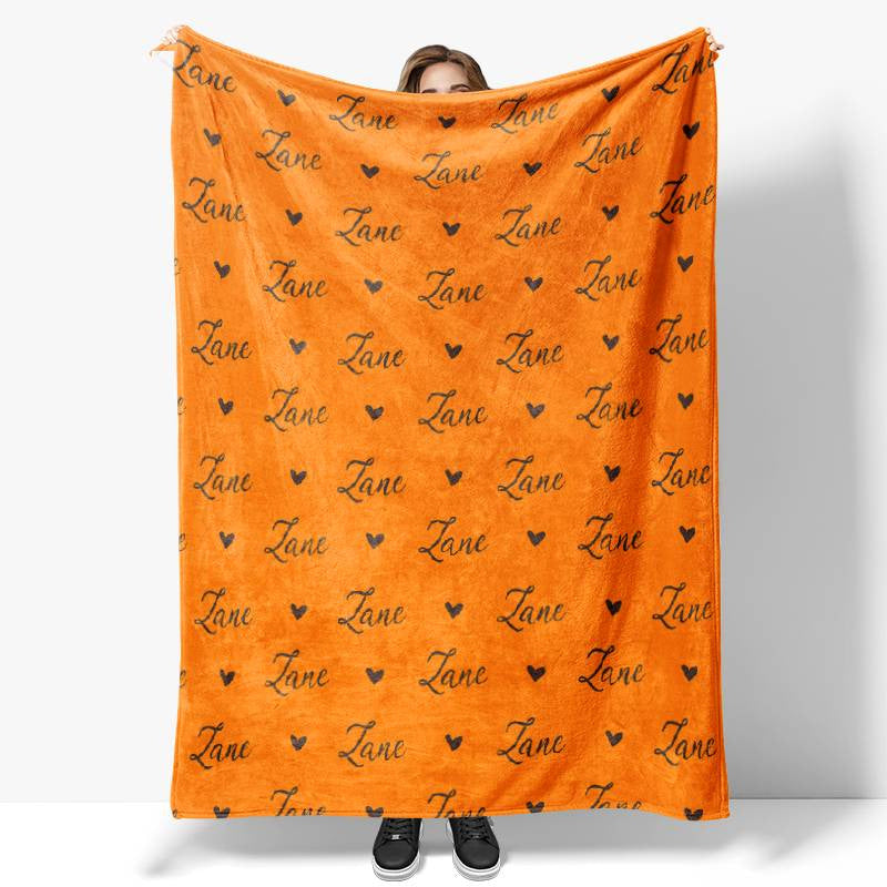 Lofaris Personalized Name Fleece Blanket for Kids¡¯ Gift
