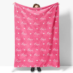 Lofaris Personalized Name Fleece Blanket for Kids¡¯ Gift