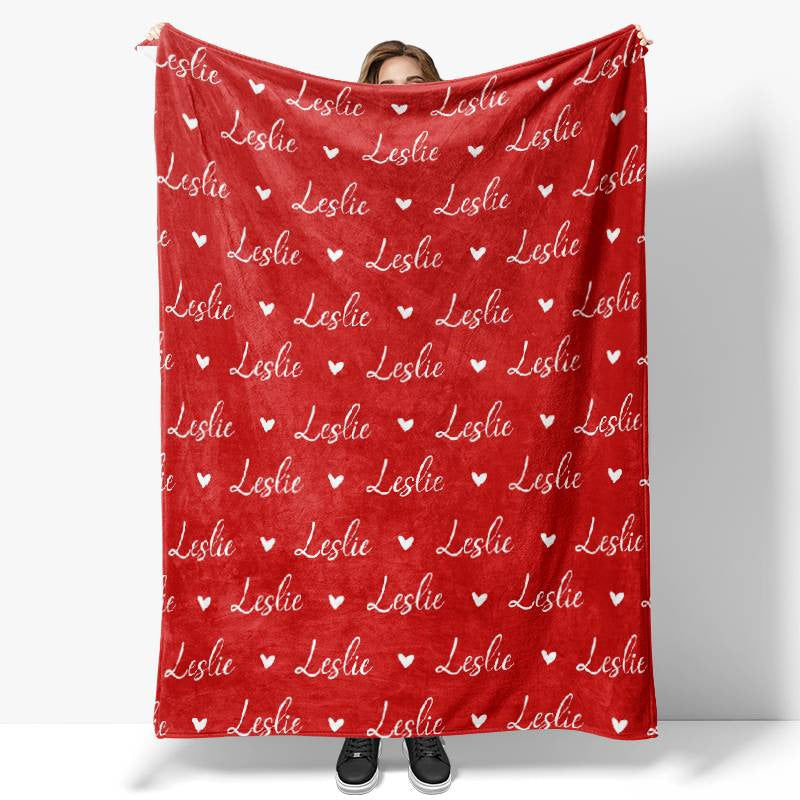 Lofaris Personalized Name Fleece Blanket for Kids¡¯ Gift