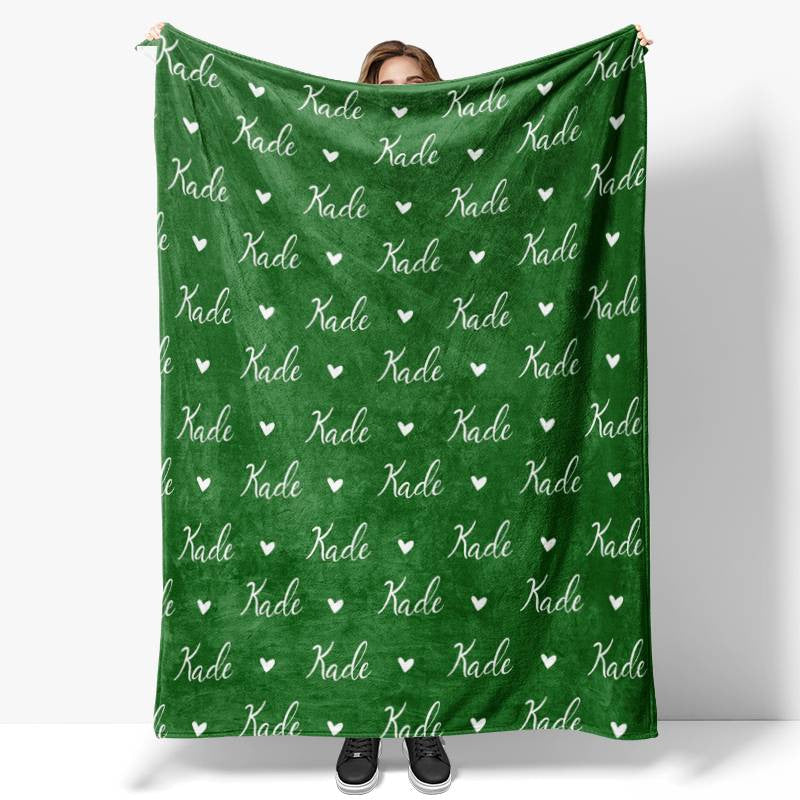 Lofaris Personalized Name Fleece Blanket for Kids¡¯ Gift