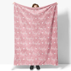 Lofaris Personalized Name Fleece Blanket for Kids¡¯ Gift