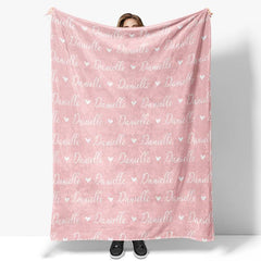 Lofaris Personalized Name Fleece Blanket for Kids¡¯ Gift