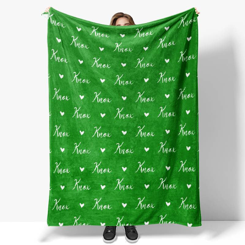 Lofaris Personalized Name Fleece Blanket for Kids¡¯ Gift