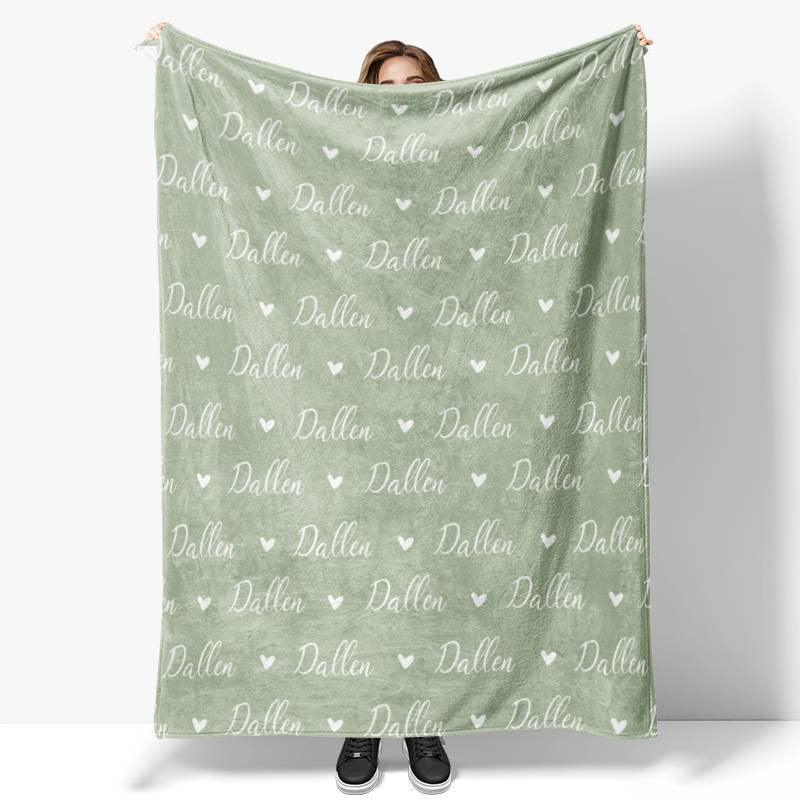 Lofaris Personalized Name Fleece Blanket for Kids¡¯ Gift