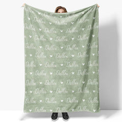 Lofaris Personalized Name Fleece Blanket for Kids¡¯ Gift