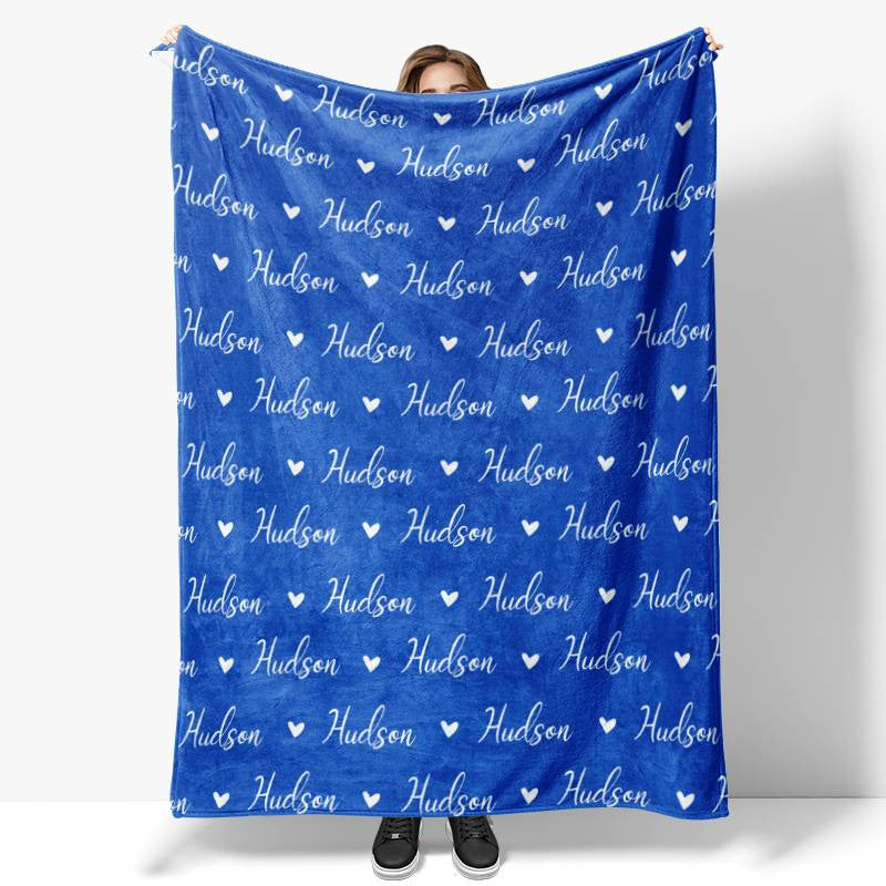 Lofaris Personalized Name Fleece Blanket for Kids¡¯ Gift