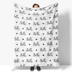 Lofaris Personalized Name Fleece Blanket for Kids¡¯ Gift
