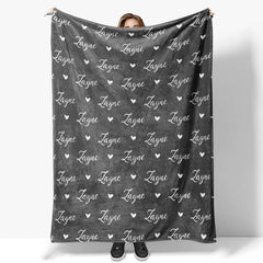 Lofaris Personalized Name Fleece Blanket for Kids¡¯ Gift