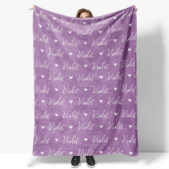 Lofaris Personalized Name Fleece Blanket for Kids¡¯ Gift