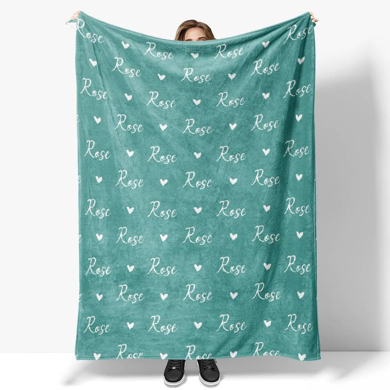 Lofaris Personalized Name Fleece Blanket for Kids¡¯ Gift