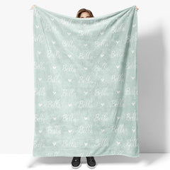 Lofaris Personalized Name Fleece Blanket for Kids¡¯ Gift