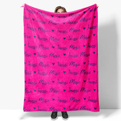 Lofaris Personalized Name Fleece Blanket for Kids¡¯ Gift