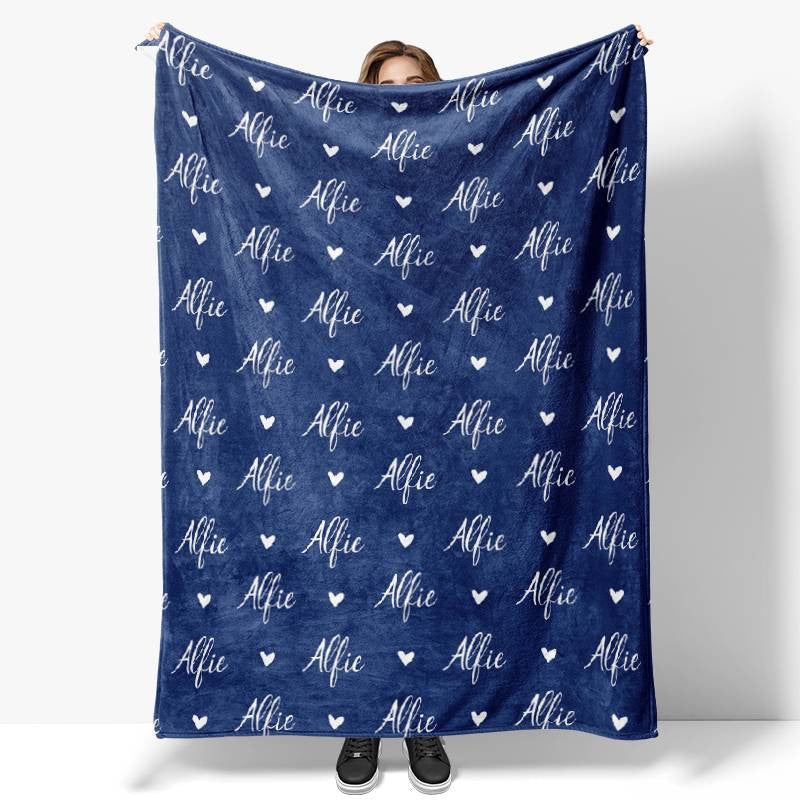 Lofaris Personalized Name Fleece Blanket for Kids¡¯ Gift
