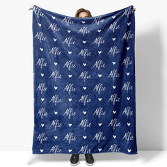 Lofaris Personalized Name Fleece Blanket for Kids¡¯ Gift