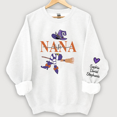 Lofaris Personalized Gigi Life Witch Halloween Sweatshirt Gma Fall