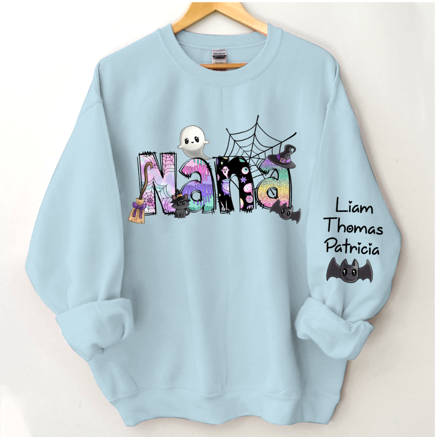 Lofaris Personalized Nana And Kids Halloween CTH01 Sweatshirt