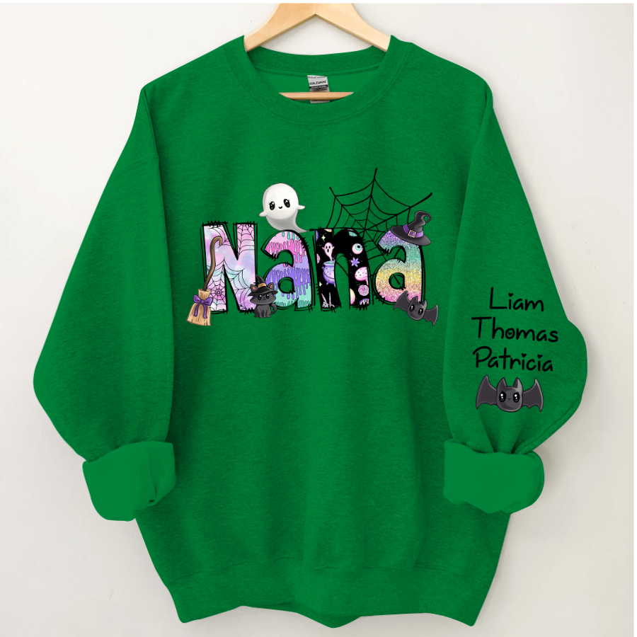 Lofaris Personalized Nana And Kids Halloween CTH01 Sweatshirt