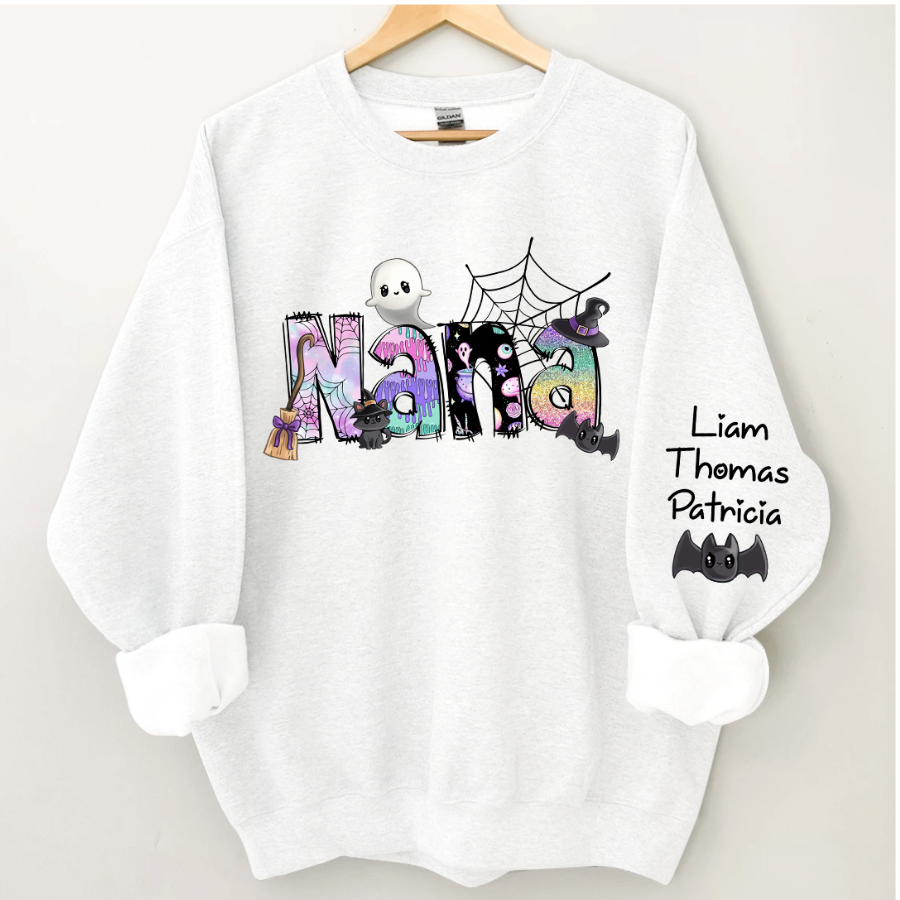 Lofaris Personalized Nana And Kids Halloween CTH01 Sweatshirt