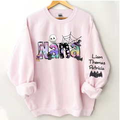 Lofaris Personalized Nana And Kids Halloween CTH01 Sweatshirt