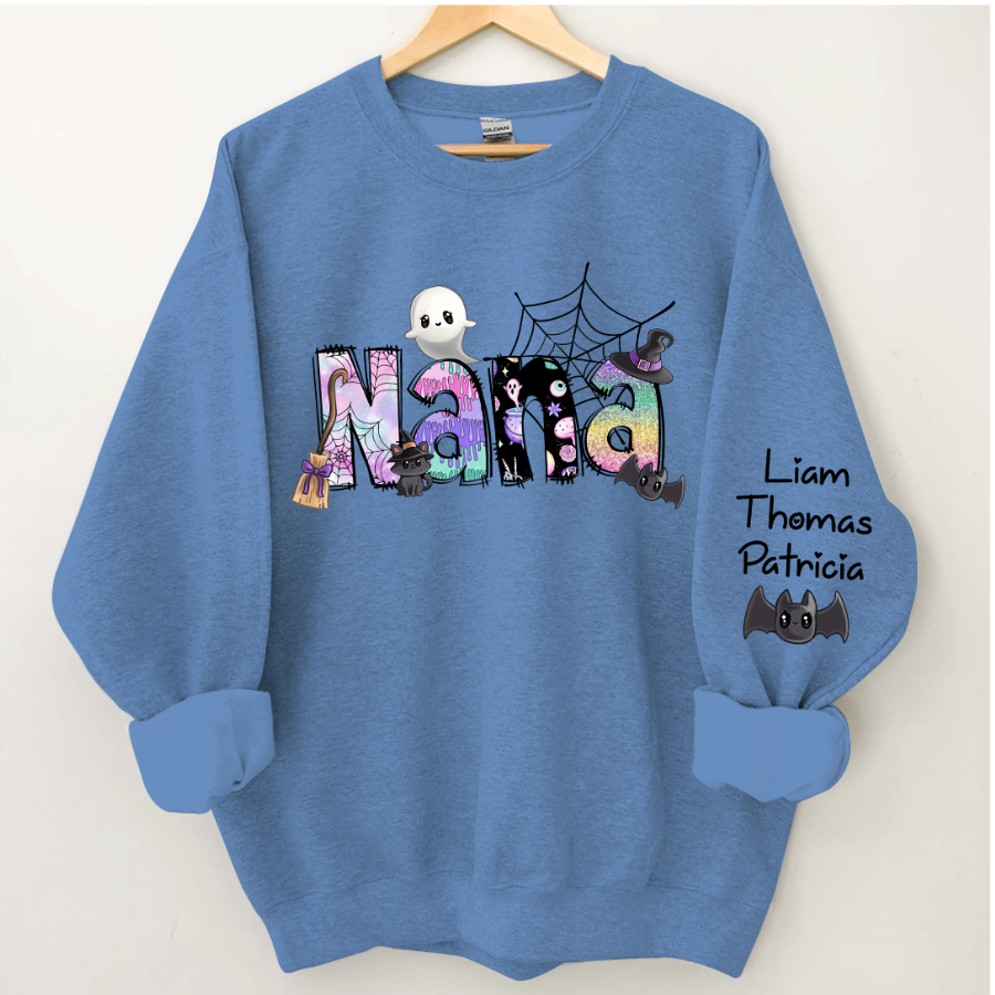 Lofaris Personalized Nana And Kids Halloween CTH01 Sweatshirt