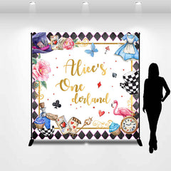 Lofaris Personalized Onederland Poker Magic Birthday Backdrop
