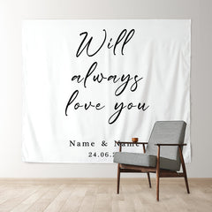 Lofaris Personalized Outdoor Glassland And Floral Wedding Backdrop