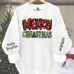 Lofaris Personalized Christmas Papa Shirt Grandpa Sweatshirt 03
