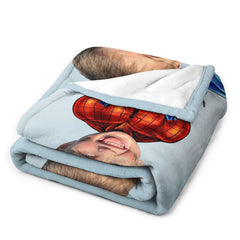 Lofaris Personalized Photo Super Sipder Hero Boy Blanket