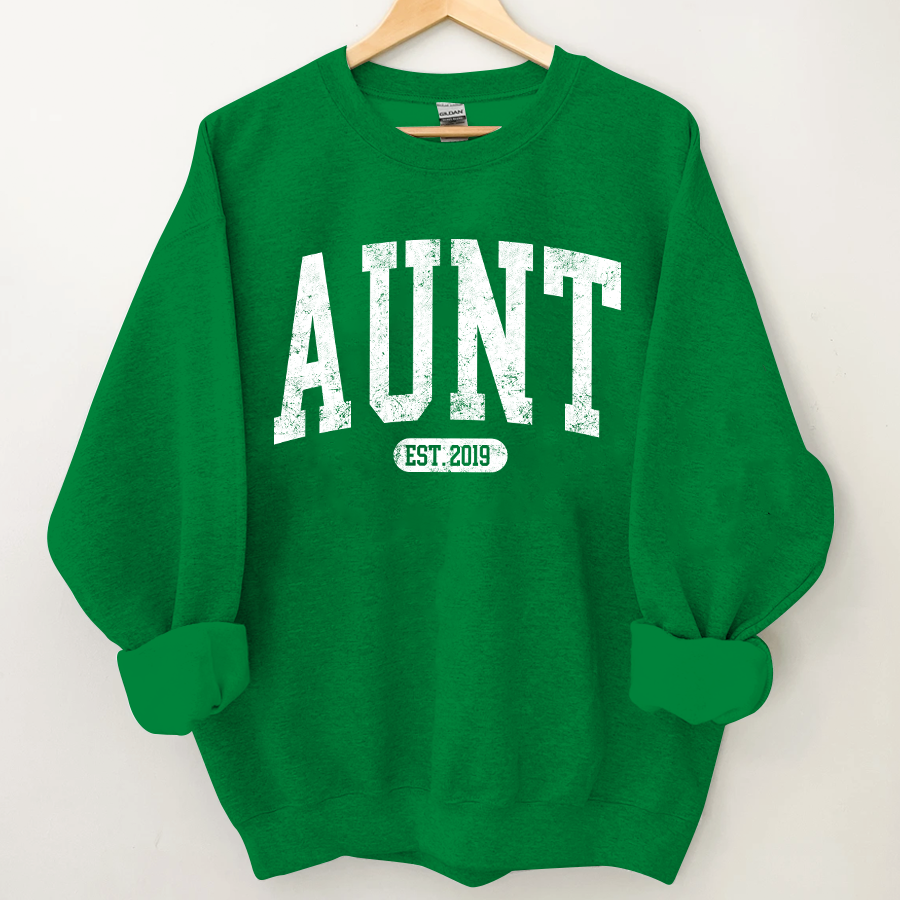 Lofaris Personalized Simple 2024 Aunt And Uncles Day Sweatshirt