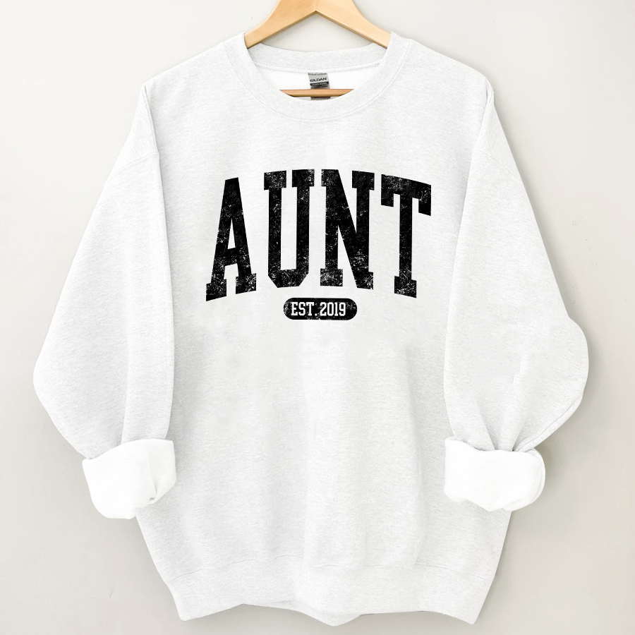 Lofaris Personalized Simple 2024 Aunt And Uncles Day Sweatshirt