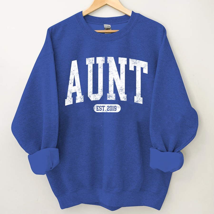 Lofaris Personalized Simple 2024 Aunt And Uncles Day Sweatshirt