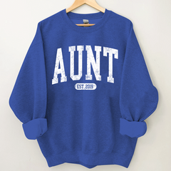 Lofaris Personalized Simple 2024 Aunt And Uncles Day Sweatshirt