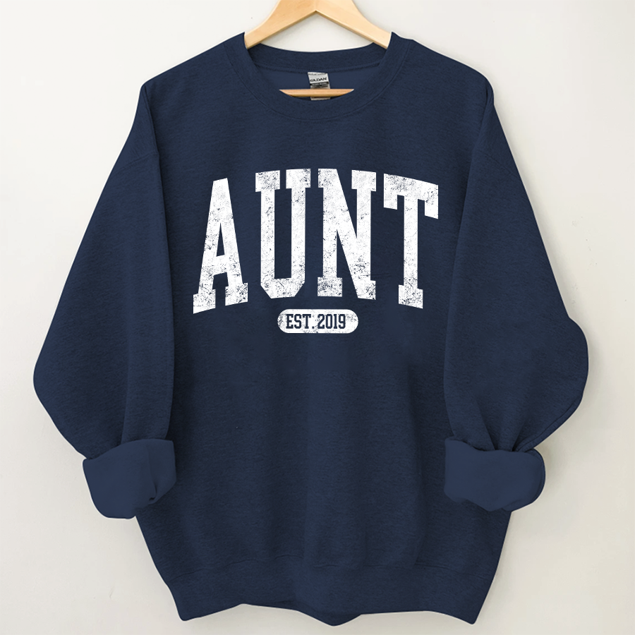 Lofaris Personalized Simple 2024 Aunt And Uncles Day Sweatshirt