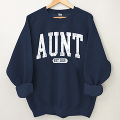 Lofaris Personalized Simple 2024 Aunt And Uncles Day Sweatshirt