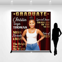 Lofaris Personalized Special Issue Graduate 2023 Backdrop