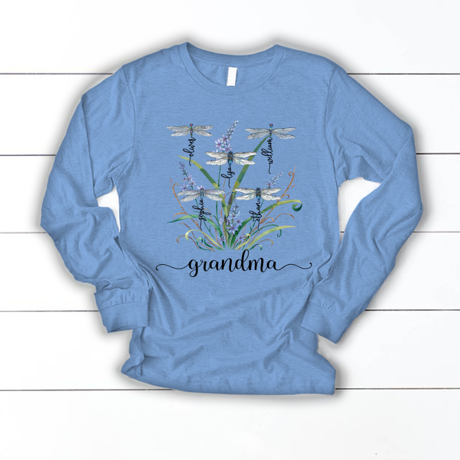 Lofaris Personalized Sweet Family Gift Dragonfly Longsleeve