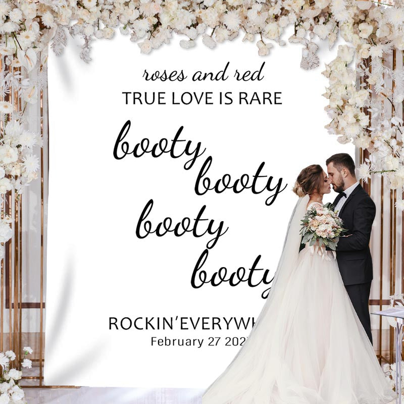 Lofaris Personalized The Future Boho Wedding Backdrop