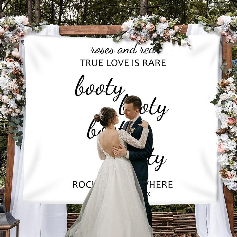 Lofaris Personalized The Future Boho Wedding Backdrop